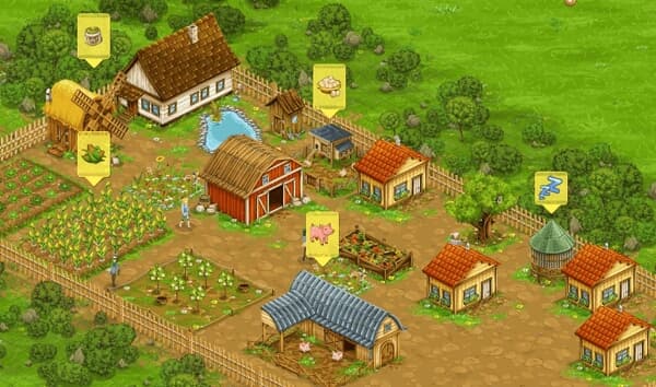 goodgame big farm flower shop upgrade level 10